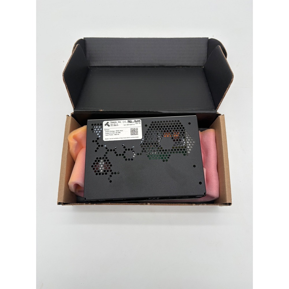 Teknic Amazon IPC-5 Intelligent Power Center 75VDC 5A 1600VA Power Supply IPC-5